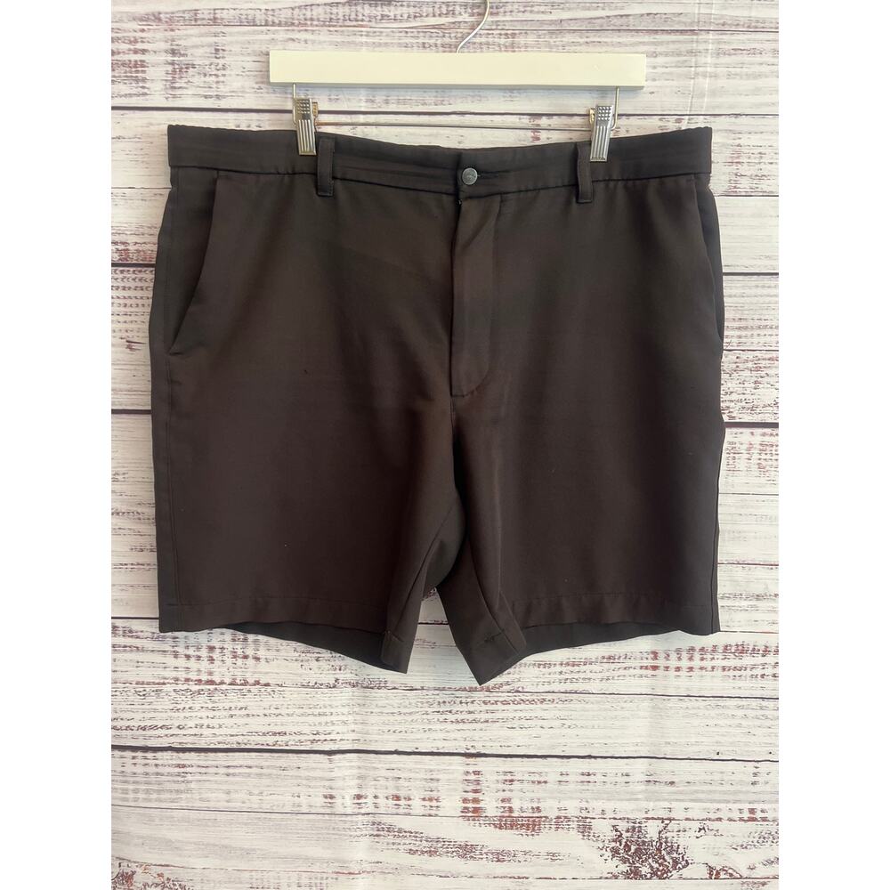 CALLAWAY MENS Flat Front Shorts Black Size 38